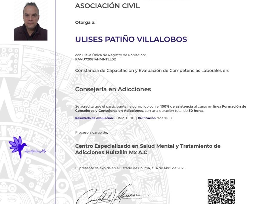 HZN-C202500030 | ULISES PATIÑO VILLALOBOS