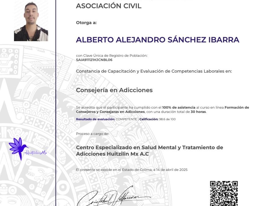 HZN-C202500033 | ALBERTO ALEJANDRO SÁNCHEZ IBARRA