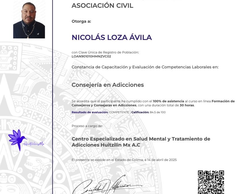 HZN-C202500041 l NICOLAS LOZA AVILA